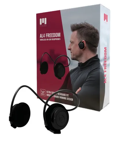 MIIEGO AL4 FREEDOM Sport-Kopfhörer (Siri, Google Assistant, Bluetooth, IPX6 wasserfest)