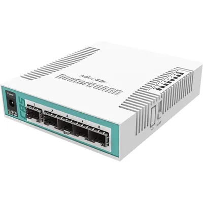 Mikrotik CRS106-1C-5S Smart Switch 5 SFP-Ports + 1 SFP/Gigabit-Ethernet-Kombi-Port