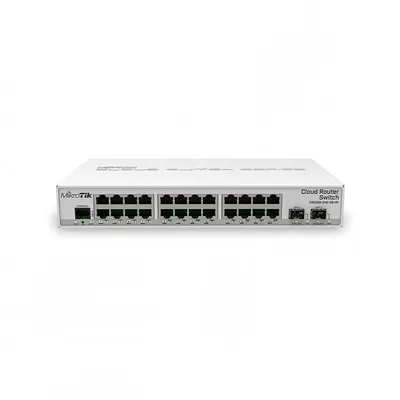 MikroTik CRS326-24G-2S+IN Switch 24 Gigabit-Ports + 2 SFP+-Ports