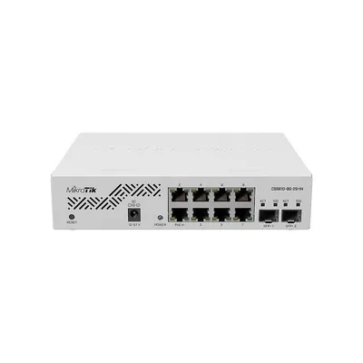 MikroTik CloudSmart 610-8G-2S+IN Switch 8 Gigabit-Ports + 2 SFP+