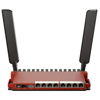 Mikrotik L009UiGS-2HaxD-IN WiFi 6 Router 2,4 GHz 8 Gigabit-Ports