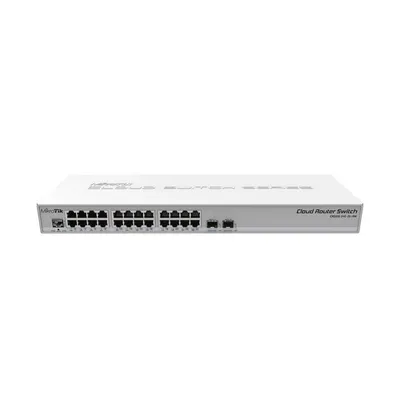 MikroTik CRS326-24G-2S+RM Switch 24 Gigabit-Ports + 2 SFP+