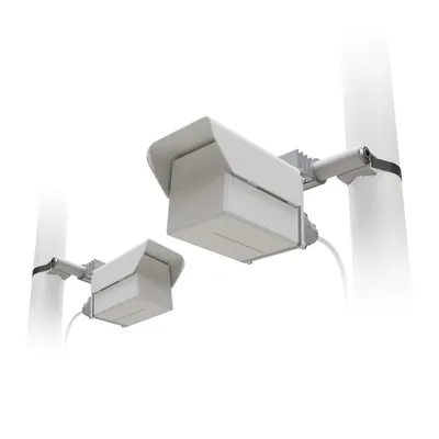 Mikrotik Wireless Wire Cube Pro 5 GHz 433 Mbit/s PoE Gigabit LAN Weiß Punkt-zu-Punkt-Lösung