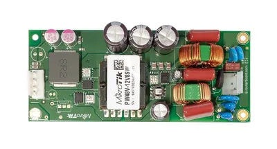 Mikrotik 85W Netzteil PW48V-12V85W Transformator -48V auf 12V 8A Grün