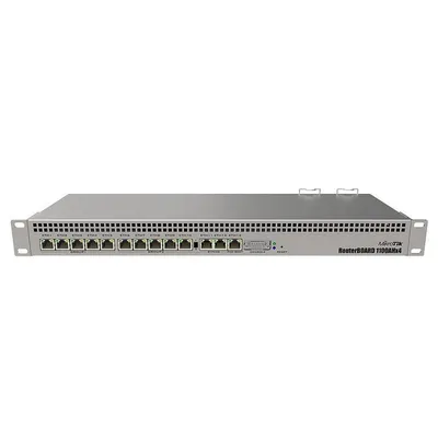 Mikrotik RB1100AHx4 Ethernet-Router 13 RJ45 Gigabit PoE-Ports