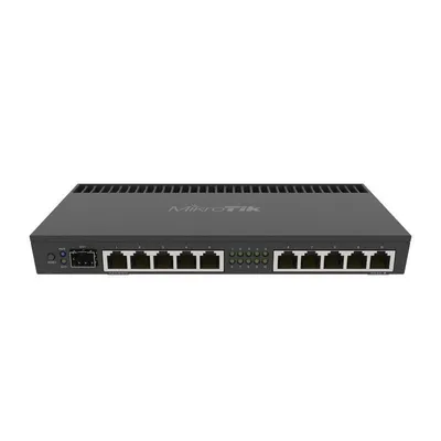 Mikrotik RB4011IGS+RM Ethernet-Router 10 RJ45-Ports Gigabit PoE + 1 SFP+-Port 10G