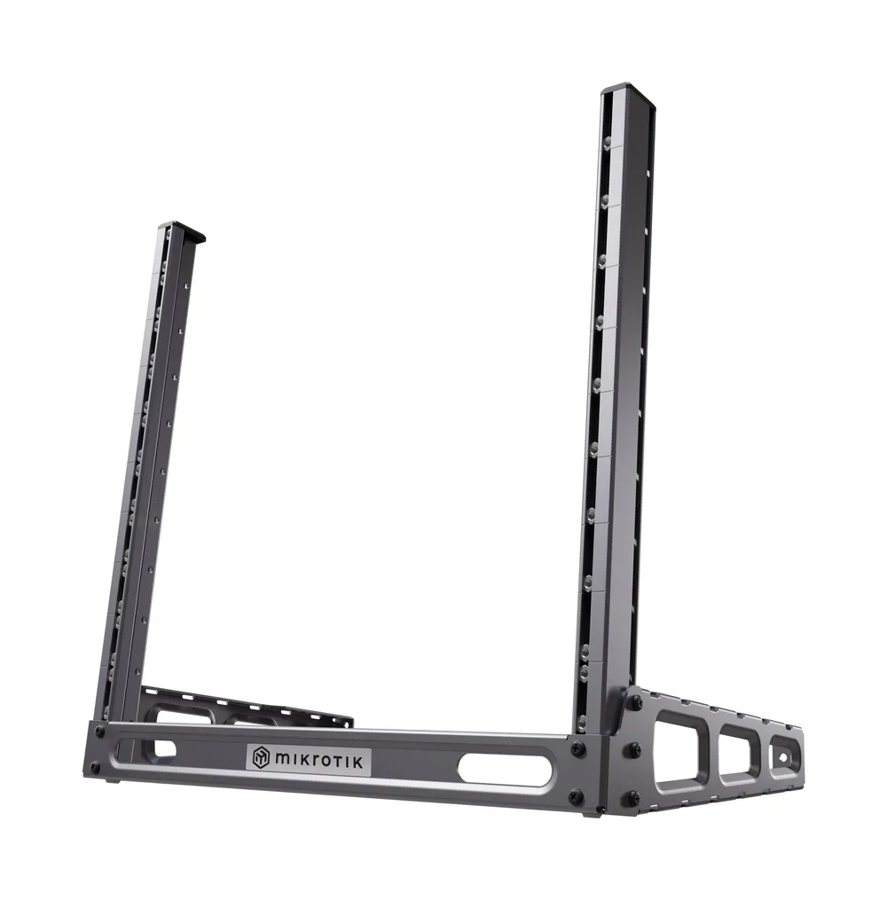 Metallschublade für Mikrotik SR-10U Rack Schwarz 10U 511x318x507 mm