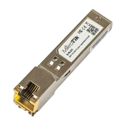 Transceiver Mikrotik S-RJ01 Gigabit Ethernet RJ45 SFP 1,25 Gbit/s 100m RoHS