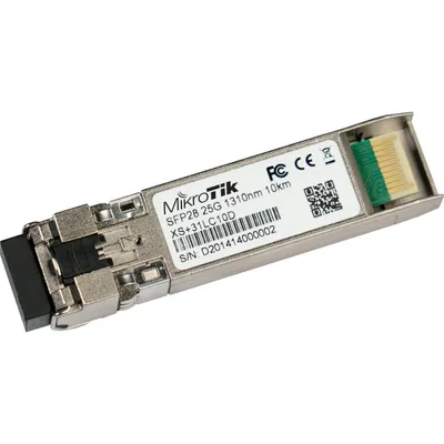 Mikrotik XS+31LC10D Netzwerk-Transceiver-Modul Faseroptik 25000 Mbit/s SFP28 1310 nm