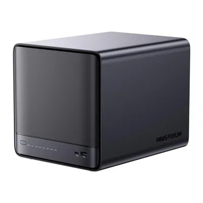 Mini PC Minis Forum NAS N5 Pro AMD Ryzen AI 9 HX Pro 370/32GB/128GB SSD/Radeon 890M/MinisCloud OS