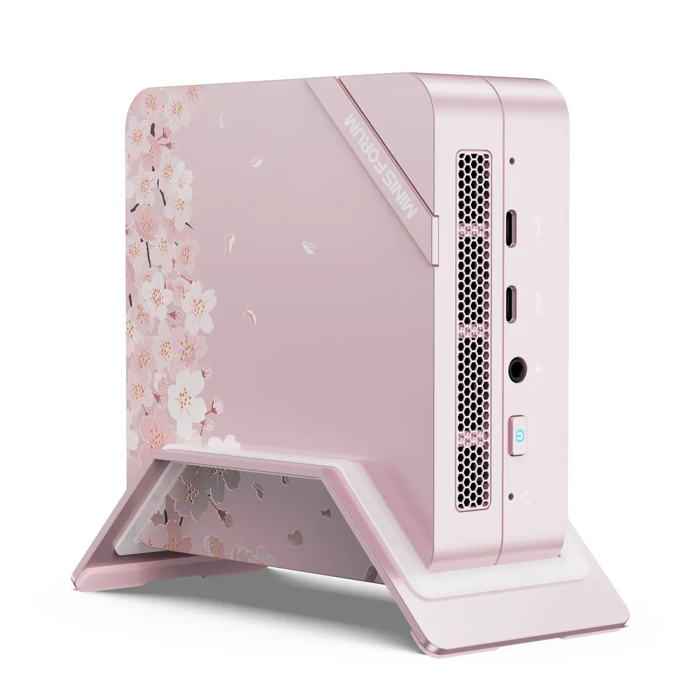 Minisforum UM773 Lite, AMD Ryzen™ 7 7735HS / Pink (SE) / 32GB RAM+1TB SSD