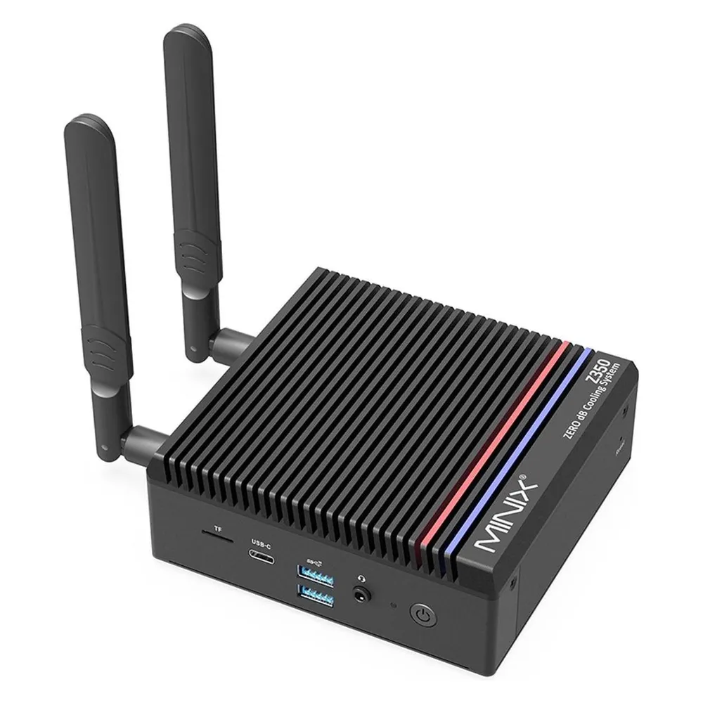 Mini PC Minix Z350 Intel Core i3-N350 16GB 512GB SSD UHD Graphics Windows 11 Pro Fanless