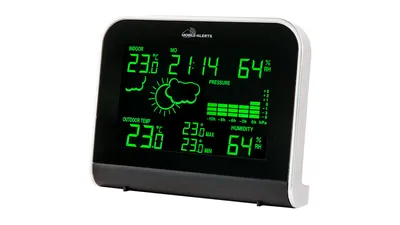 Mobile Alerts RGB-Wetterstation MA10920 inkl. Außensensor, kompatibel mit Mobile Alerts System