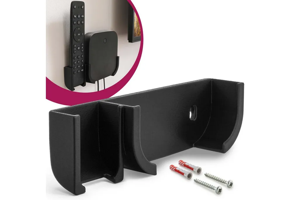 Mobilefox Wandhalterung Wandhalterung passend für Telekom MagentaTV One TV Halterung