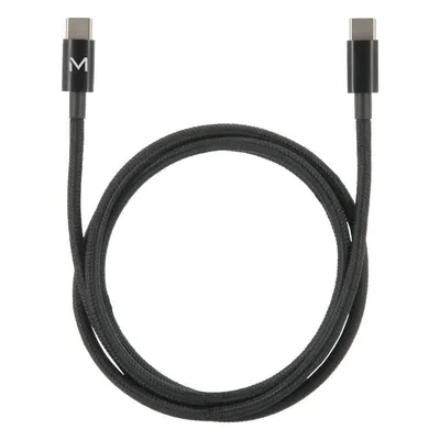 Kabel USB C zu USB C Mobilis 1 m USB 2.0 Schwarz
