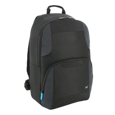 Rucksack Mobilis The One Basic Polyester Schwarz Marine 17" Waterproof Tear Resistant