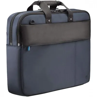 Mobilis Executive 3 Schwarz/Blaue Aktentasche für 14-16-Zoll-Laptops