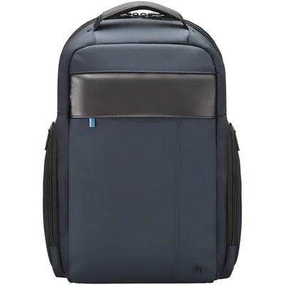 Mobilis Executive 3 Rucksack für 16"-Laptop, Schwarz/Blau