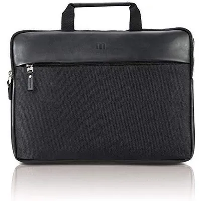 Mobilis Vintage Slim Sleeve Schwarze Laptop-Aktentasche 11"-14''