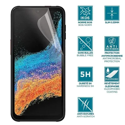 Display-Schutzfolie Mobilis für Samsung Galaxy Xcover 7 und 6 Pro