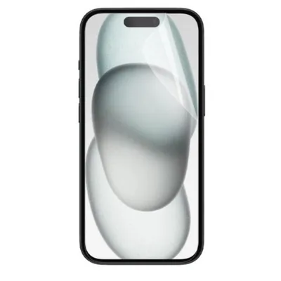 Bildschirmschutz Mobilis für iPhone 15 Pro, gehärtetes Glas transparent 5H