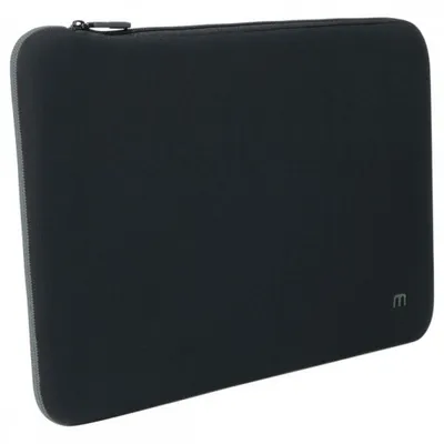 Mobilis Skin Sleeve Schwarz/Grau für Laptop bis 14"