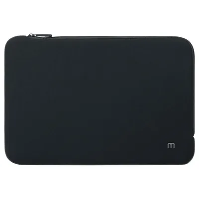 Mobilis Skin Sleeve Schwarz/Grau für Laptop bis 16"