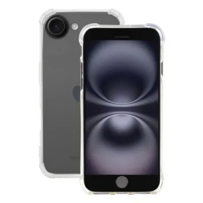 Mobilis 057036 transparente stoßfeste Hülle für iPhone 16e