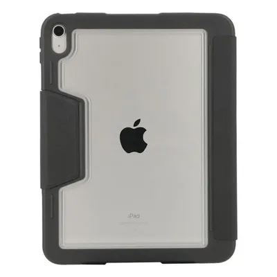 Buchhülle Mobilis für iPad 11'' und 10.9'', Stoßfest, Schwarz/Transparent
