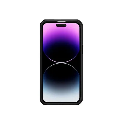 Handyhülle Mobilis 066052 Cover Polymer Schwarz Antibakteriell für iPhone 14 und 15