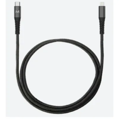 Kabel Mobilis 001343 1 m Lightning auf USB-C Schwarz