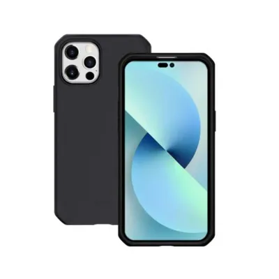 Handyhülle Mobilis Spectrum Hartschale Recycelter Kunststoff Schwarz Stoßfest für IPHONE 14 Pro
