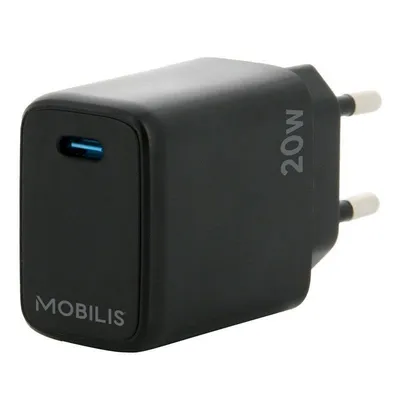 Auto-Ladegerät USB-C 20W Mobilis Universal Schwarz