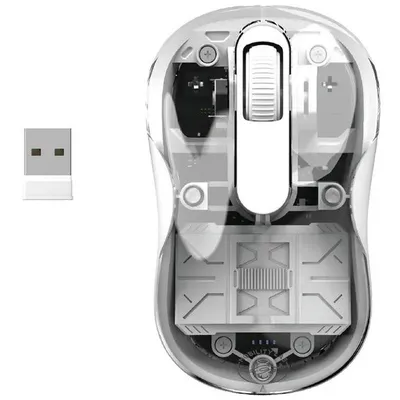 Ratón Mobility Lab ML316536 Kabellos RF USB Weiß Ambidextrisch 3 Tasten