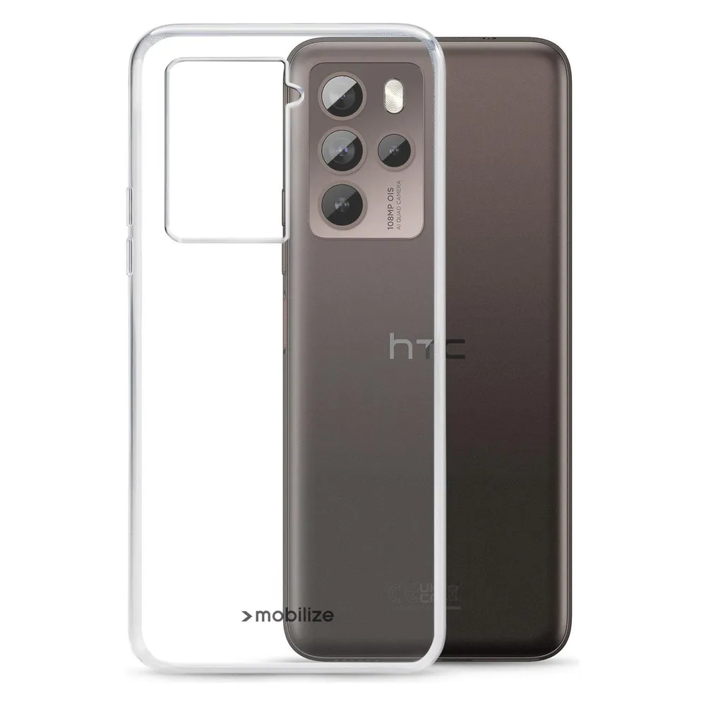 Mobilize TPU Back Cover Durchsichtig Htc U23 Pro
