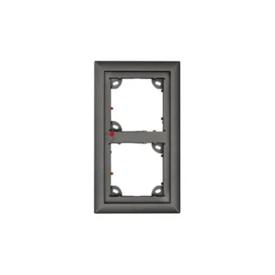 Optimaler Rahmen Mobotix MX-OPT-FRAME-2-EXT-DG Grau 131x18x233mm