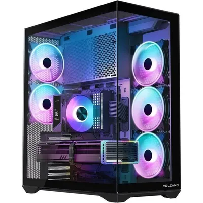 PC-Gehäuse Full Tower Modecom Space XL ARGB 5F Gehärtetes Glas