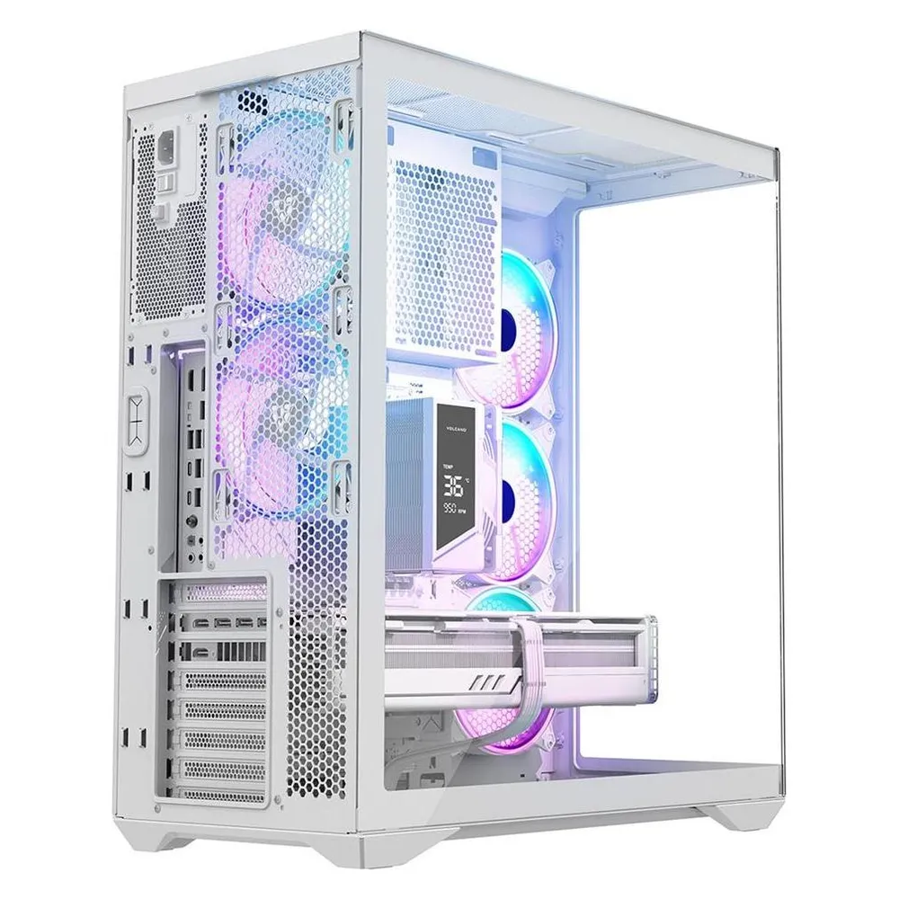 PC-Gehäuse Modecom Space XL ARGB Full Tower 5F Gehärtetes Glas