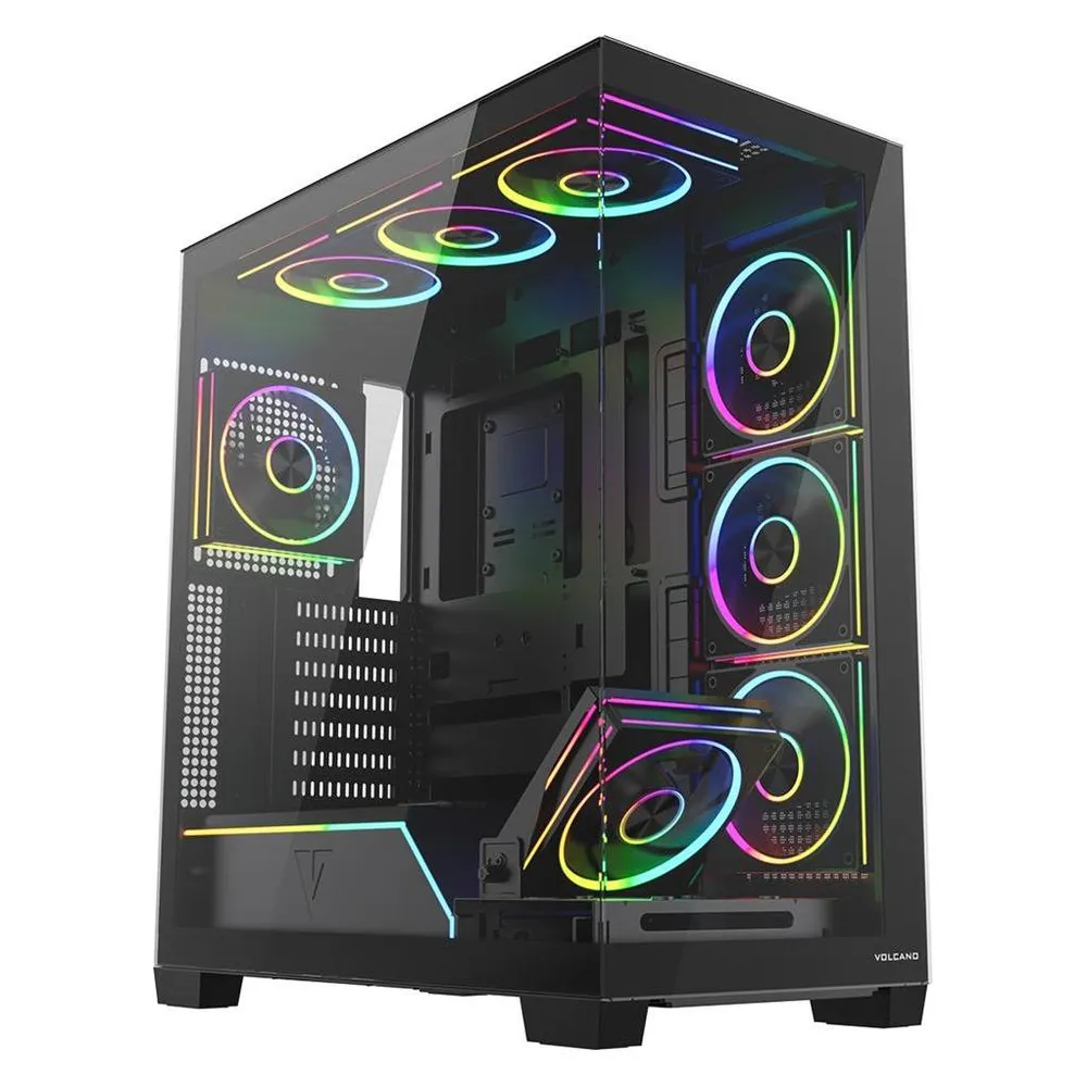 Gehäuse PC Modecom Volcano Stellar Plus ARGB Midi Tower 8F