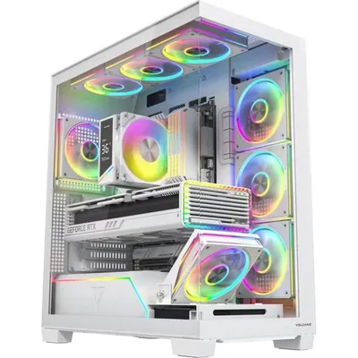 PC-Gehäuse Modecom Volcano Stellar Plus ARGB Midi Tower 8F