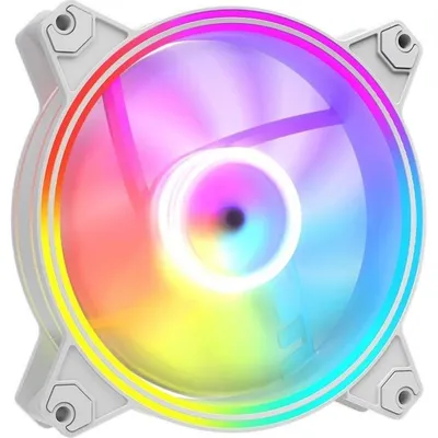 Kühlung Luft Modecom 120 mm ARGB PWM Weiß Volcano Apex Reverse