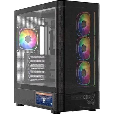 PC-Gehäuse Modecom Volcano AQ400 ARGB Midi Tower