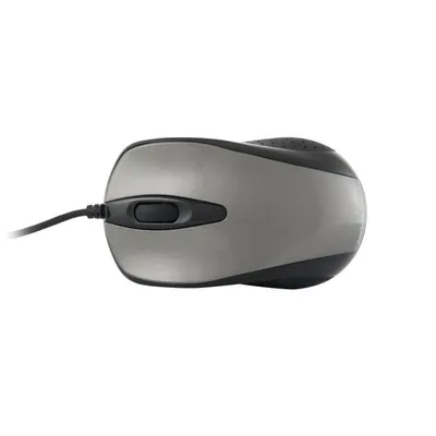 Maus MODECOM MC-M4 USB 800 DPI Schwarz Grau Silber Ergonomisch