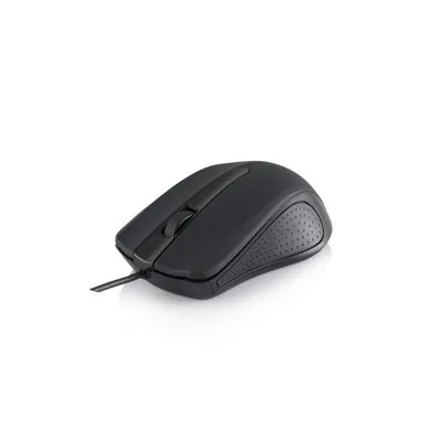 Maus MODECOM MC-M9 USB 1000 DPI Schwarz ergonomisch mit Gummigriff