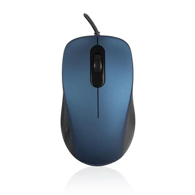 Maus Modecom MC-M10S USB 1000DPI Blau Ambidextrous Optisch Kabel