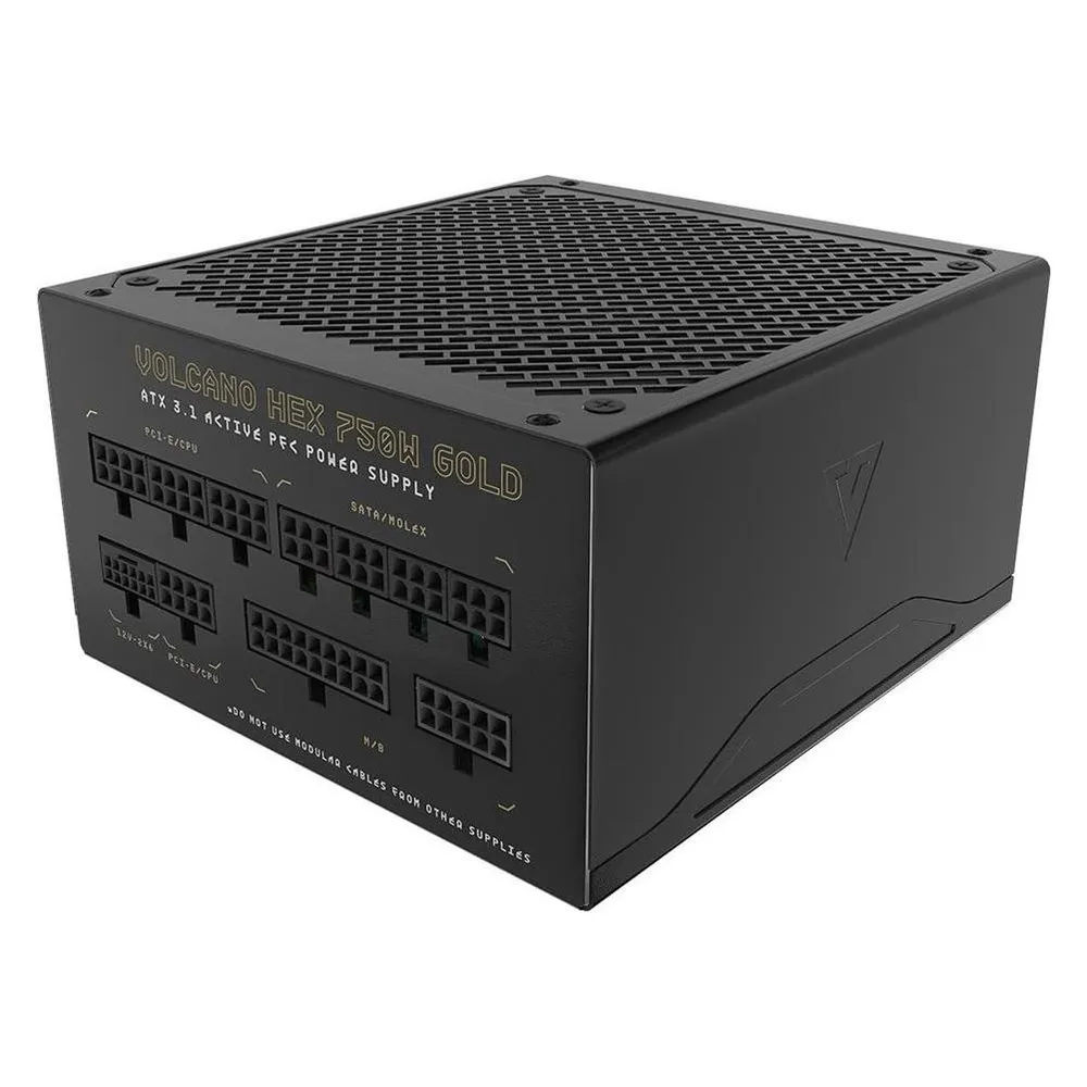 Netzteil Modecom Volcano Hex 750W 80+ Gold Zertifizierung modular