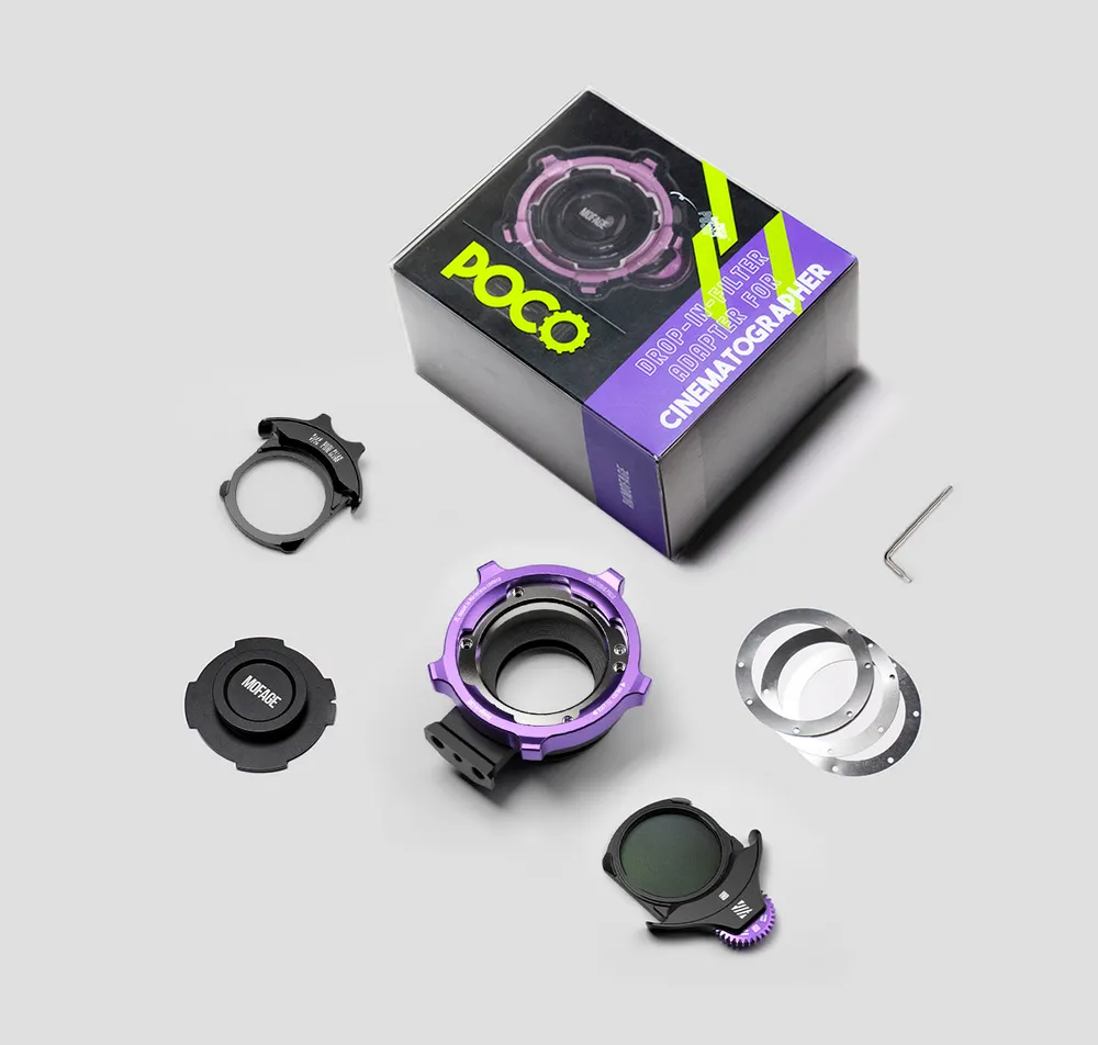 MOFAGE POCO Drop-In Filter Adapter Standard Kit L-Mount