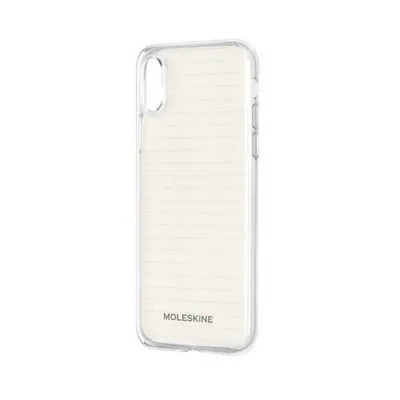 Moleskine Clear Case mit Papiervorlagen für iPhone XS Max