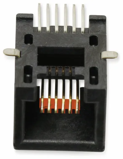 MOLEX SMD Modularbuchse 0855025007, 6P6C, 90°