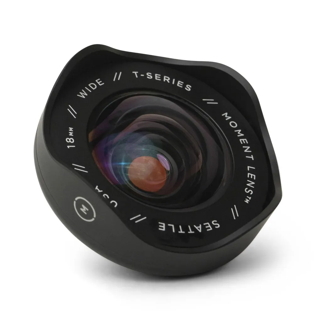 Moment Breite 18mm Linse, Schwarz